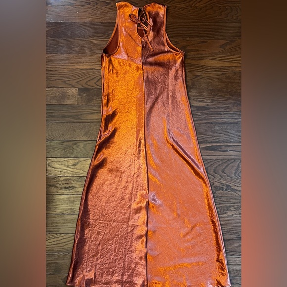 House of Harlow 1960 Dress Rust Size Small - Picture 7 of 7